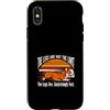 Corgi Lover Running Humor Custodia per iPhone X/XS Le gambe non sono il limite Le gambe sono sorprendentemente veloci Corgi