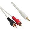 InLine 21290 Cavo Audio Jack, Nero