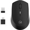 Mobility Lab ML311449 Mouse ottico ricaricabile wireless UBC-C per Mac e PC - Nero