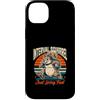 Funny Running Interval Squirrel Fitness Custodia per iPhone 14 Plus Interval Squirrel vive solo umorismo a corsa veloce