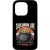 Cauldron Halloween Aesthetic Brewing Custodia per iPhone 15 Pro Calderone Vita Brewing Halloween