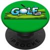 Manu Bay Surf Company Amante del Golf PopSockets PopGrip Adesivo