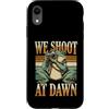 Frog Photographer Photography Lover Custodia per iPhone XR Fotografia fotografica della rana dell'alba