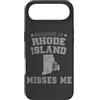 Someone Misses Me In US State Of Rhode I Custodia per iPhone Air Someone In Rhode Island Misses Me Cuore Vintage Stato