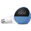 Amazon Echo Spot (Ultimo modello) con Alexa+, Blu Oceano + Philips Hue White Lampadina LED Smart (E27), Bundle Illuminazione Intelligente con Controllo Vocale