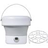 Generic Lavastoviglie Mini Pieghevole Portatile da 5L Senza Idraulica con Display
