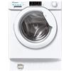 Candy Smart Lavasciuga 8+5 Kg da Incasso, 1400 Giri, Classe D, Avvio Programmabile, Rilevatore Kg, Programma Lana e Igiene Profonda, Cicli Rapidi, 60 x 53 x 82 cm, Bianca - CBD 485D1E/1-S