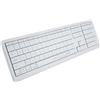 CLEVETURA Clvx 1: Tastiera wireless, touch, RGB, layout Mac, compatibile con Macbook, iMac, iPad, Apple TV, compatibile anche con Windows/Linux