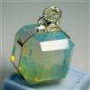 Gemma Naturale Welo Opal Cubo Bianco/Blu con Asterismo 114.70 Ct IGL