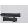 LONGINES Bracciale In Pelle 21MM Per Chiusura A Gancetto 20MM Nero Nuovo 21-20