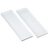 silikomart | VGEL03 Set Strumenti in Silicone Presentazione Prodotto | Composizione set 2 Vassoi in Silicone, 119 x 395,5 mm, h 13 mm, Colore Bianco, Easy Ice Cream, Made in Italy