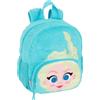 safta FROZEN - Zaino per asilo, adattabile al carrello, facile da pulire, ideale per bambini di diverse età, comodo e versatile, qualità e resistenza, 22 x 10 x 27 cm, turchese, M, Casual