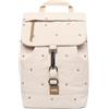 Lefrik Zaino Kaut Mini, perfetto per l'uso quotidiano, tessuto 100% riciclato, 30 x 22 x 13 cm, 340 g, Ecru Pois, pequeño, Casual