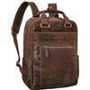 STILORD 'Silva' Grande Zaino Business in Pelle per Uomo e Donna - Daypack da Lavoro e Studio Vintage, Colore:zamora - marrone