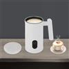 JUDEMII Spegnimento automatico, montalatte elettrico, 400 W, freddo e caldo, spegnimento < 48 dB per latte/cappuccino (bianco)