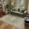 PureCozy Tappeto Salotto 160x230cm Verde Vintage