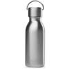 Qwetch - Borraccia Termica Inox Active 350 ml Inox Brossato - Bottiglia Termica Piccola in Acciaio Inox Riciclato 90% - Thermo Caffè 12h Caldo / 24h Freddo - Senza Perdite, Con Ansa Ergonomica