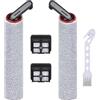 YUEYEE H12 Pro Ultra Accessori per Dreame H12 Pro Ultra/H13 Pro | H13 Pro - Set di accessori per aspirapolvere a umido e a secco, 5 pezzi, 2 rulli di spazzole, 2 filtri di ricambio