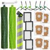 Turiueba Accessori per iRobot Roomba Max 705 Combo / 706 Combo Robot Aspirapolvere, 20 Pezzi di Ricambi 2 Spazzole Principali, 1 Spazzole a Rullo, 6 Spazzole Laterali, 4 Filtri, 6 Sacchetti per Aspirapolvere