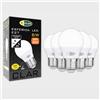 CLAR - Lampadine LED E27 Luce Calda, Lampadina Crepuscolare da Esterno, Lampadina Crepuscolare E27, 6W (Pack 5)