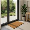 Astra Zerbino per esterni e interni Made in Germany - Tappeto antisporco resistente - Zerbino robusto - Tappetino resistente alle intemperie - 50x80cm beige