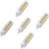 Ruihua Lampadine a LED G4 7W(Equivalente a una Lampada Alogena da 70W) Mini Lampadine a Capsula 700LM G4 Non Dimmerabile Bianco Freddo 6000K G4 per Illuminazione Domestica,Confezione da 5