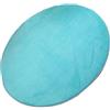 Paowsietiviity 100 cm morbido peluche bambini tenda tappeto tappeto tappeto cuscino camera da letto - rotondo blu, come descritto