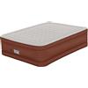 Bestway 69160 Materasso Matrimoniale Queen Fortech AlwayzAire con Pompa Comfort Choice, 2.03 m x 1.52 m x 51 cm, Marrone