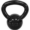 Amazon Basics Kettlebell in ghisa, 6 kg, Nero
