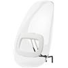 BOBIKE 8015500002 - Parabrezza ONE+ compatibile con il tuo seggiolino anteriore per bici Bobike ONE MINI a colori Bianco Neve