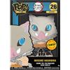 Funko Pop! Sized Pins: Demon Slayer - Inosuke Hashibira Chase Pin