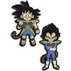Dragon Ball Super Broly - Kid Goku E Kid Vegeta Anime Spilla Enameled Set