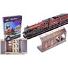 EXPLORA SCIENCES EXPLORA - Hogwarts Express - Licenza ufficiale di Harry Potter - Puzzle 3D - 540303-172 pezzi - Senza colla o forbici - Educativo - Set di costruzione - Regalo - Modello - Da 8 anni