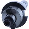 Alomejor Portapinza NT40 FMB22 con Taglierina BAP400R-50-22-4T e Inserti di Fresatura APMT1604 per Applicazioni di Fresatura CNC di Precisione (NT40-FMB22+50 dischi coltelli+1604APMT grani)