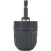Gastagrav Mandrino per trapano senza chiave, 0,8-10 mm, adattatore rapido per punte esagonali, convertitore per autisti cordless officina