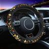 Mexpekil Wildflowers - Coprivolante universale per auto, antiscivolo, decorativo, adatto alla maggior parte delle auto (38 cm), confezione da 1