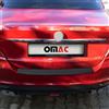 OMAC Protezione per paraurto posteriore per Fiat Tipo Berlina 2015-2026 - Acrilico Nero Lucido - Soglia del bagagliaio su misura - Protezione per soglia di carico