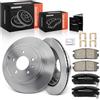 Frankberg 1 set freni incl. 2 dischi freno + 4 pastiglie freno posteriori | Compatibile con: Captiva C100 C140, Captiva Sport, Captiva Van C100, Antara L07