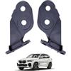LICHENGTAI Supporto paraurti anteriore per BMW 3er E46 1998-2006 Staffa Paraurti Anteriore Sinistra e Destra 51118195295, 51118195296 Front Bumper Mounting Brackets