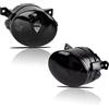 TOPTHAN 2X fendinebbia Anteriori per Volkswagen GTI Golf 5/V Jetta III/3 Scirocco Up Amarok(VW 1K1 1K5 1K2 137 138)SEAT Mii KF1 Skoda Citigo Bj.2003-2017 grigio