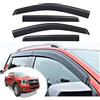 JHCHAN Deflettori antipioggia per Ford Ranger accessori 2023 2024 2025 Wildtrak Raptor Platinum Tremor XL XLT T9 doppia cabina finestra parapioggia esterna