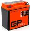 GP-PRO GB9-B 12V 9Ah GEL Batteria di avviamento (simile a YB9-B / 50914) (Esente da manutenzione / Sigillato) Moto Scooter Accumulatore