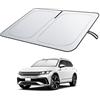 BIXUAN Parasole anteriore compatibile con VW Tiguan 2 MK2 2018-2024 Auto Parasole Copertura per Parabrezza, Ombrellone Pieghevole con Protezione UV Parasole Accessori