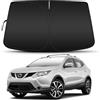 D-Lumina Parasole per Parabrezza per Nissan Qashqai 2016-2019, Protezione Anteriore Auto Protettore Contro i Raggi UV, Pieghevole e Portabil
