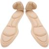 XLKJ 1 paia Imbottiture per Calzature,Soletta Scarpe Donna Antiscivolo Cuscinetti Gel per la Cura dei Piedi