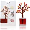 SYS Diffusore Decorativo ad Albero Frutti Rossi - 90 ml - SYS Aromas | Fragranza duratura Frutti Rossi - Diffusore decorativo per casa, ufficio e bagno - Prodotto in Spagna