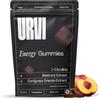 URVI® Energy Gummies - L-Citrullina, Estratto di Barbabietola & Cordyceps - Riboflavina (Vitamina B2) - Senza Caffeina - Vegano - Senza Glutine - 60 Caramelle Gommose