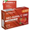 CISBANI PHARMA Neo Farma C 1000 Integratore Vitamina C, 45 Compresse Masticabili, Supporto Difese Immunitarie e Riduzione Stanchezza, con Acido Ascorbico e Acerola - Gusto Fragola
