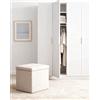 LIVAN HOME DEKIT Grupo RIMOBEL - Pouf imbottito Jayne