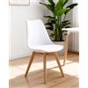 LIVAN HOME DEKIT Grupo RIMOBEL - Set di 4 sedie da pranzo Mavis